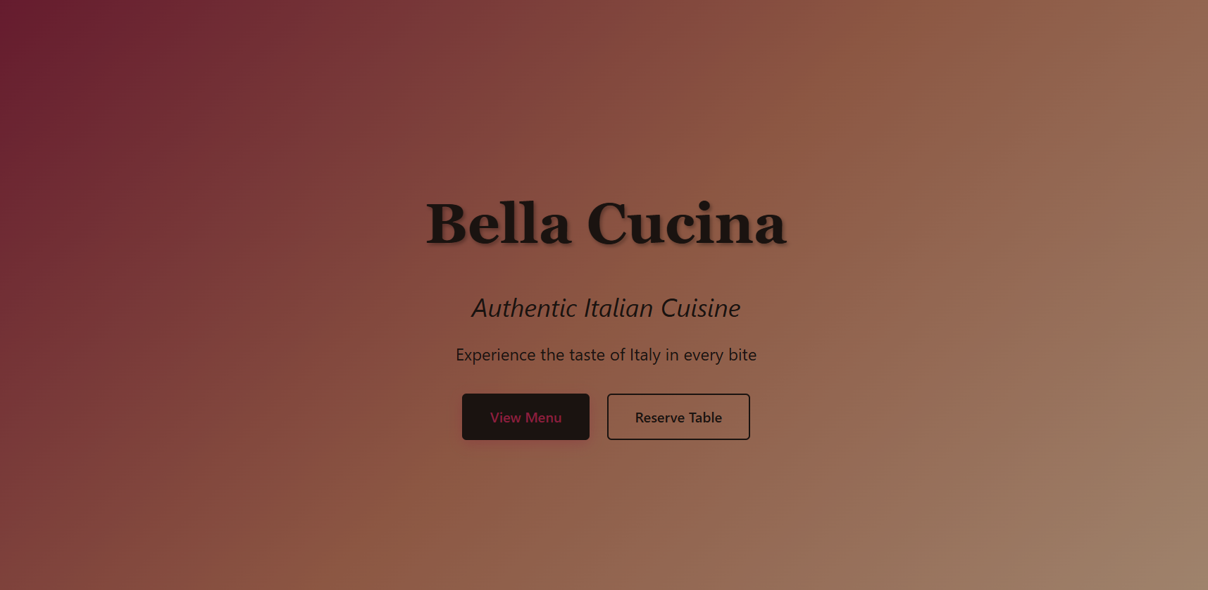 Bella Cucina Restaurant